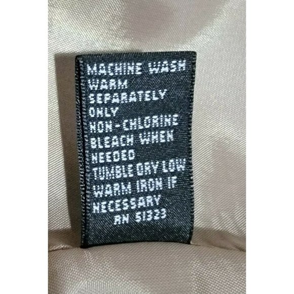 Josephine Chaus Button Down Rich Brown Expedition Blazer 16 Womens - Picture 6 of 9